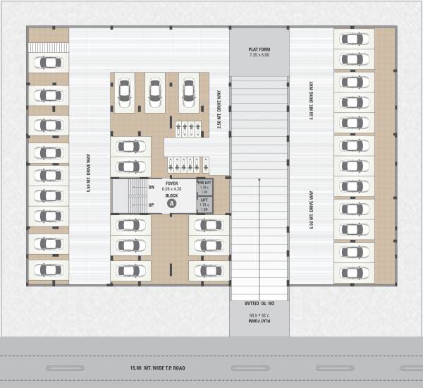  heights Saral Heights Basement Cluster Plan