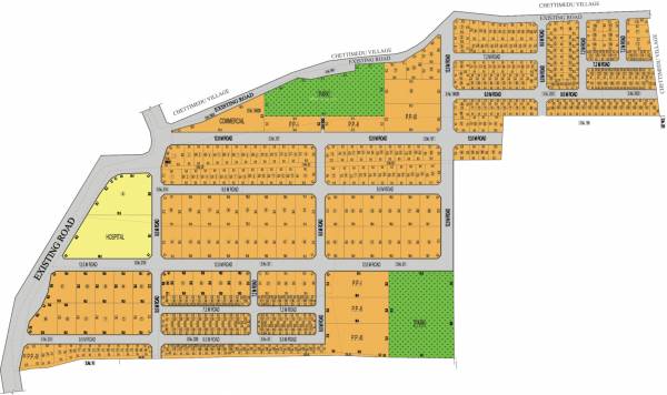  kvt-township-phase-1 Layout Plan