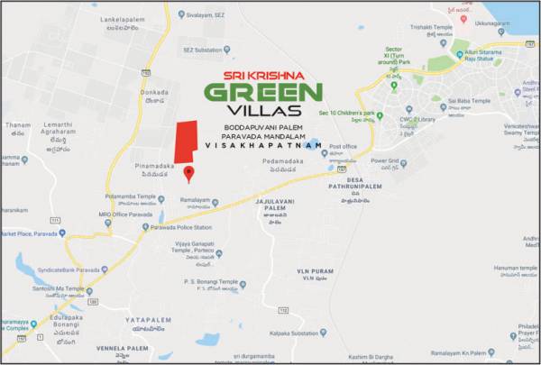  sri-krishna-green-villas Location Plan