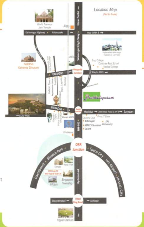  sree prahlada puram Location Plan