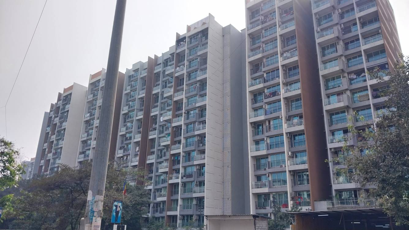 Elevation dummy L And T Seawoods Residences North Towers