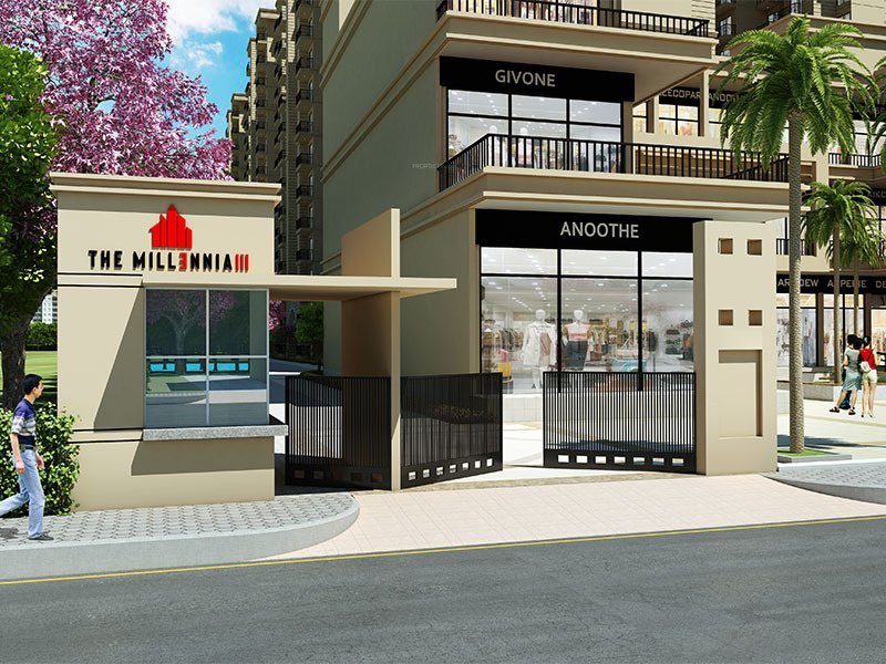  the millennia 3 Entrance Lobby