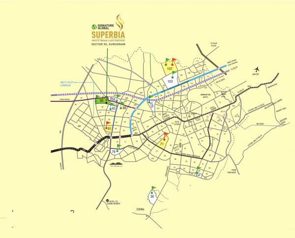  superbia Location Plan