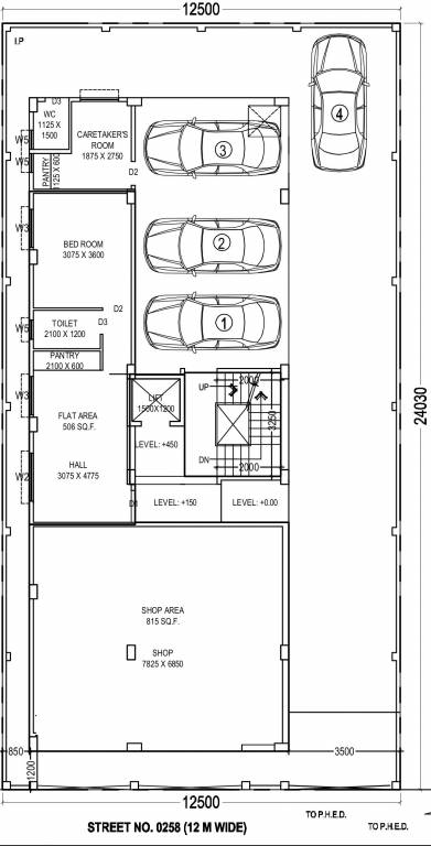 om residency Om Residency Cluster Plan For Ground Floor