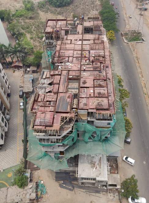  heights b wing Shree Nidhi Heights B Wing Construction Status Nov 24