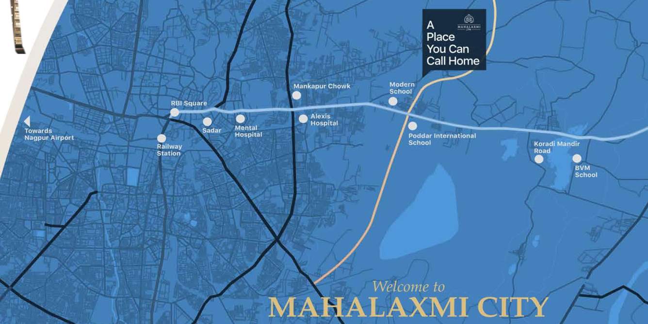  mahalaxmi city Location Plan