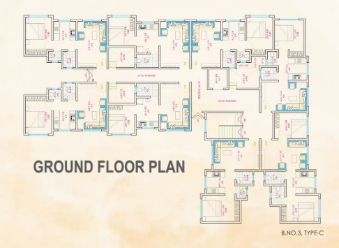  anant-apartment Anant Apartment Cluster Plan