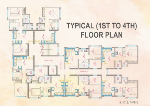  anant-apartment Anant Apartment Cluster Plan