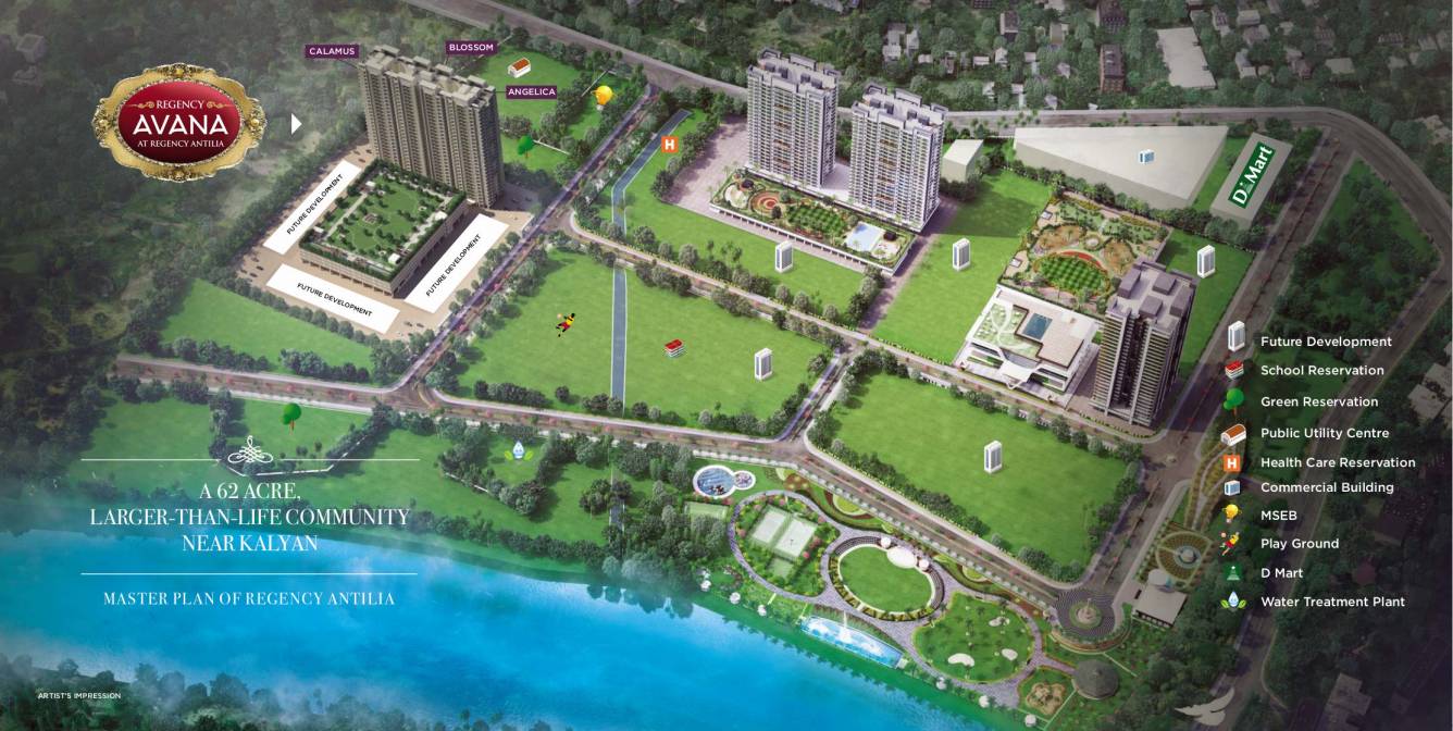  antilia phase v avana Layout Plan