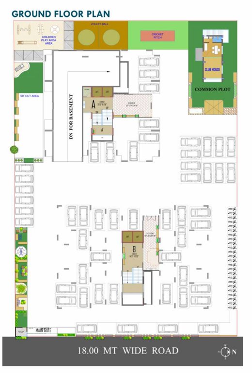  heights Cluster Plan