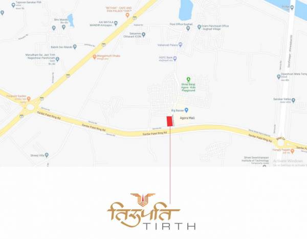  tirupti-tirth Location Plan