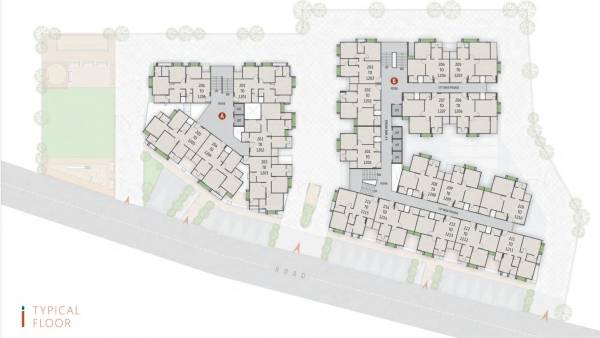  eternity A And B Cluster Plan from 2nd to 12th Floor