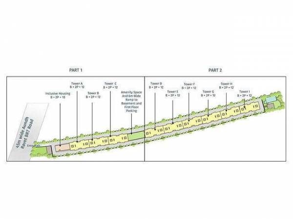 masterPlan of Kohinoor Sapphire Pune