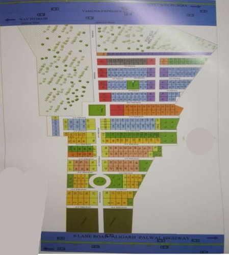 Layout Plan jewar-royal-city Layout Plan