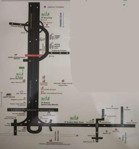 Location Plan jewar-royal-city Location Plan