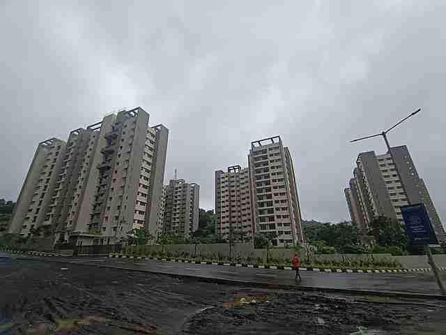 the highlands godrej city panvel Construction Status Aug 22