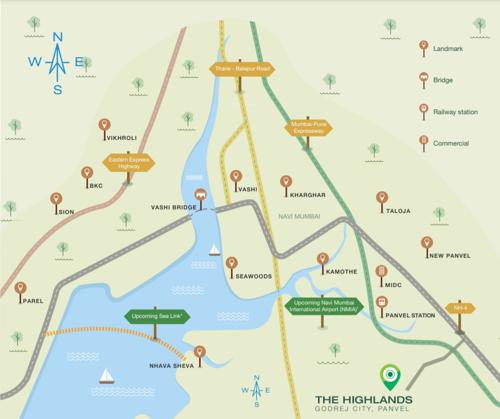  the-highlands-godrej-city-panvel Location Plan