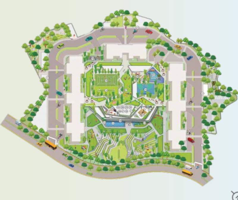 the highlands godrej city panvel Master Plan