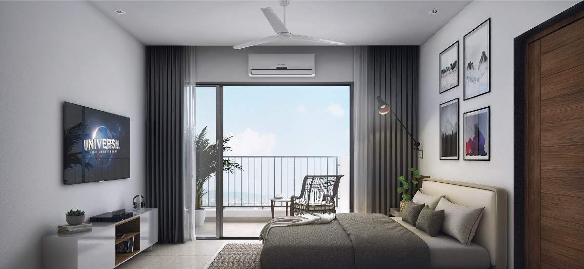 the highlands godrej city Bedroom