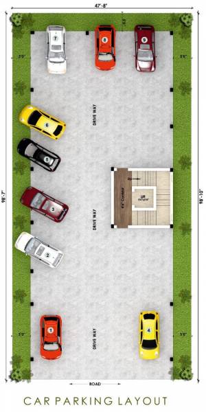  sai-krishna Sai Krishna Cluster Plan for ground Floor