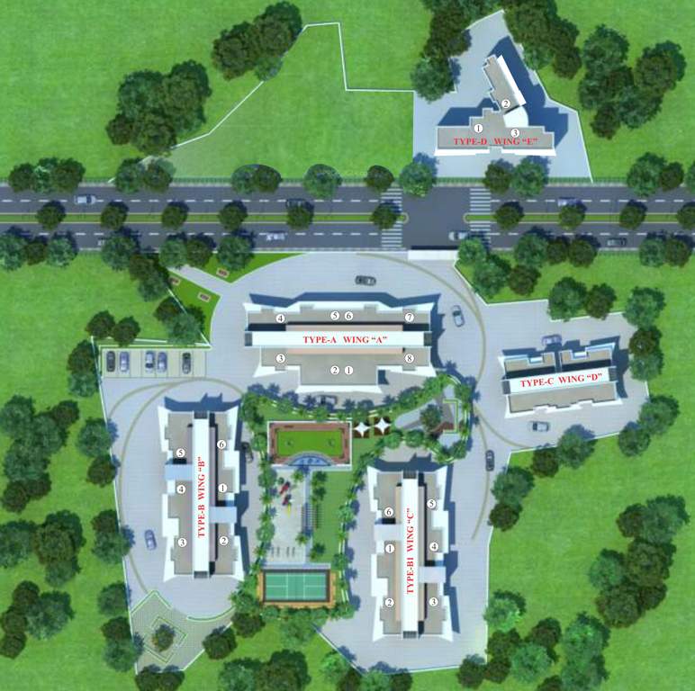  estate wing e Master Plan