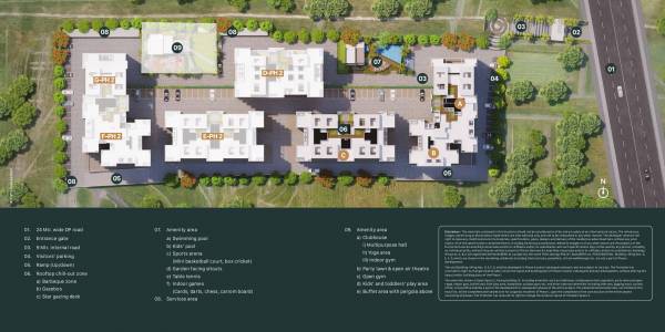  palm-springs-phase-1 Layout Plan