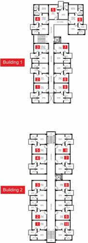  sdpl-aashray-hazaripahad Wing 1 And Wing 2 Cluster Plan from 1st to 7th Floor