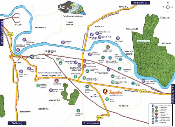  joyville-hadapsar-annexe-phase-8 Location Plan