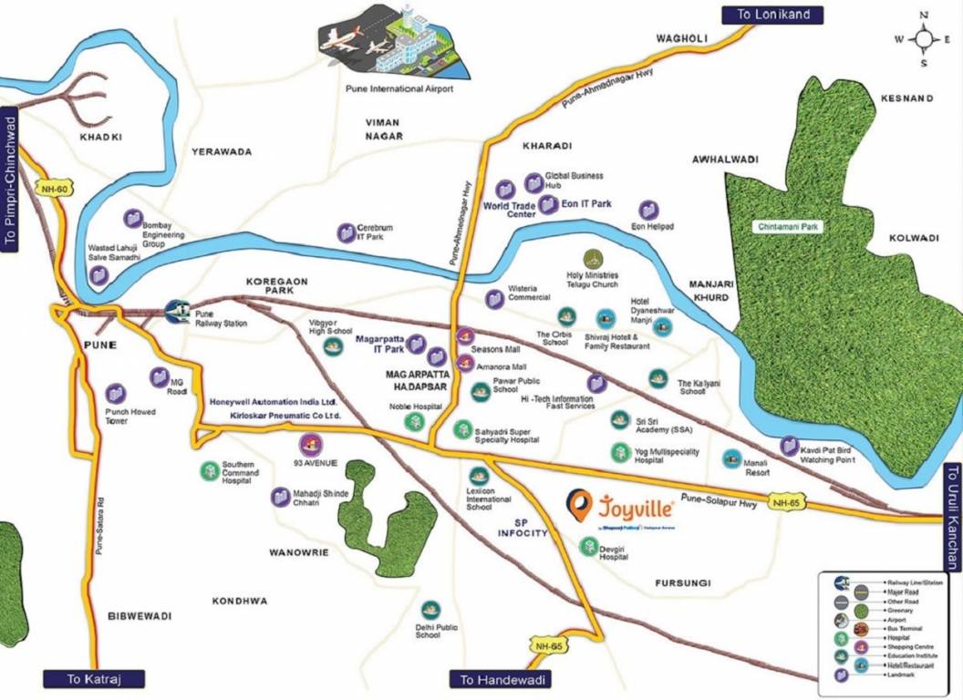  joyville hadapsar annexe phase 7 Location Plan