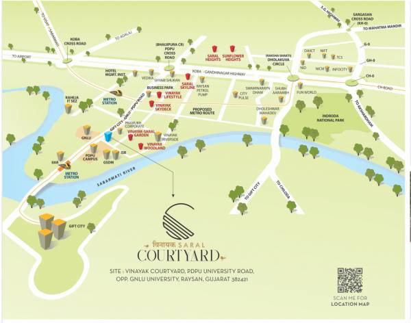  vinayak-courtyard Location Plan