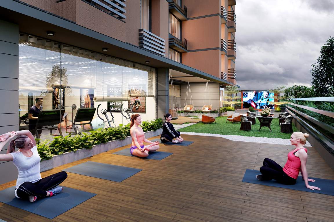  aadhvan rise Yoga/Meditation Area