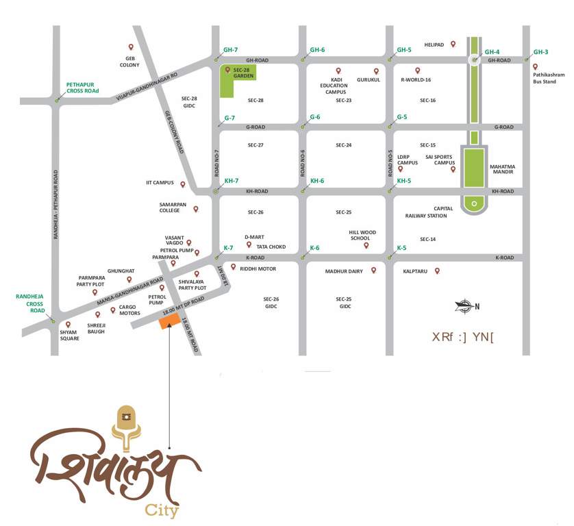  city Location Plan