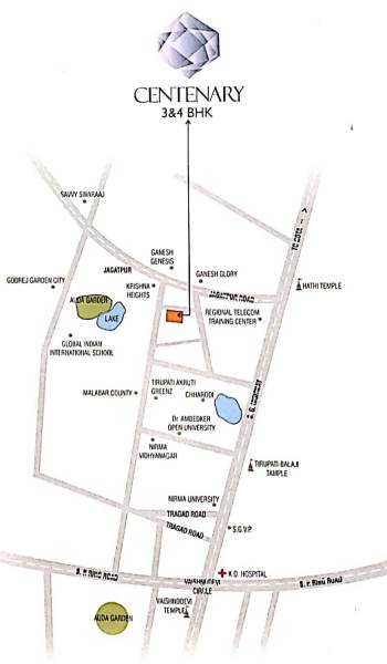  centenary Location Plan