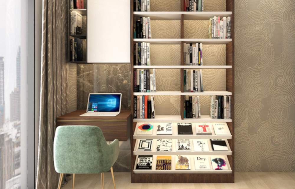  eastern river residency wing f Library