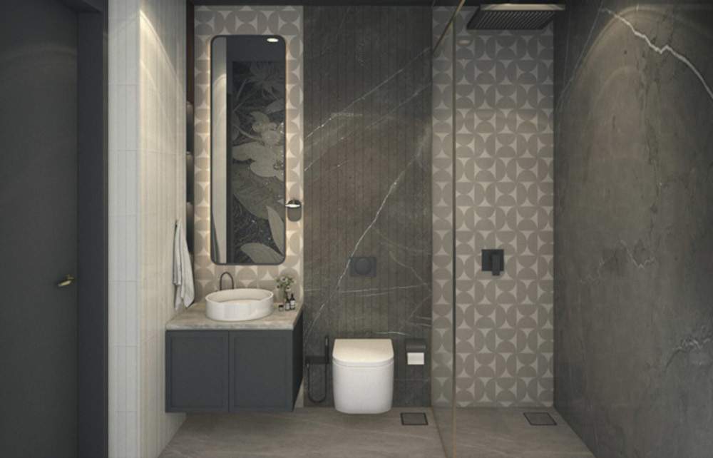  eastern river residency wing f Bathroom