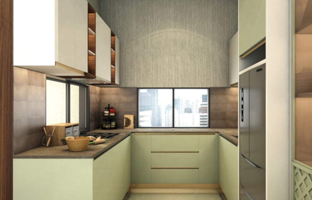  eastern river residency wing f Kitchen