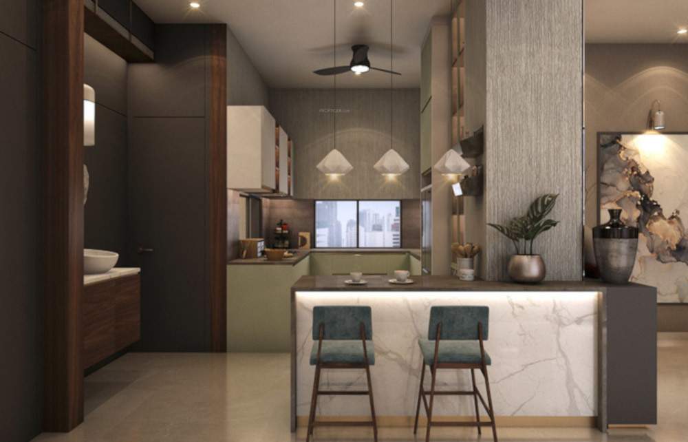  eastern river residency wing f Kitchen