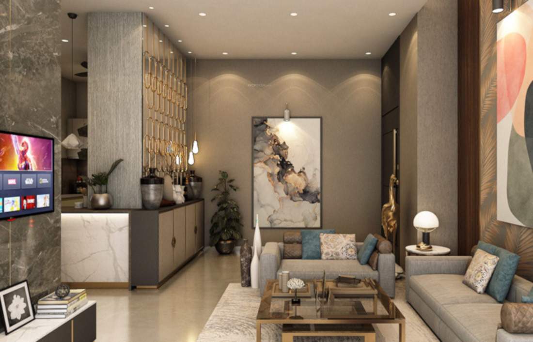  eastern river residency wing f Living Area