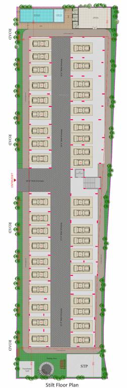  dsr star light DSR Star Light Cluster Plan for Stilt Floor