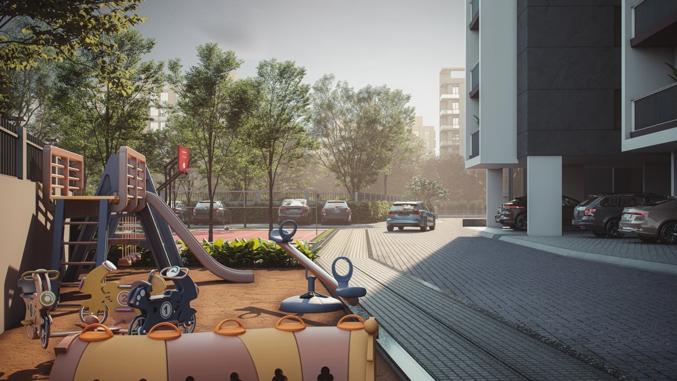  cosmos Children's play area