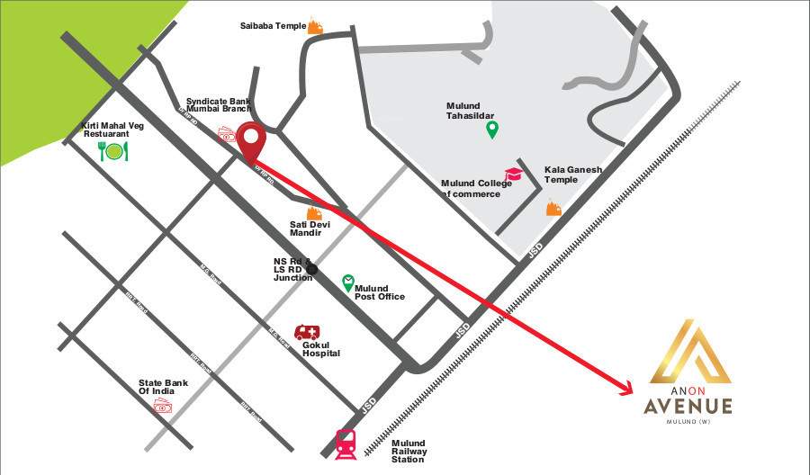  avenue Location Plan
