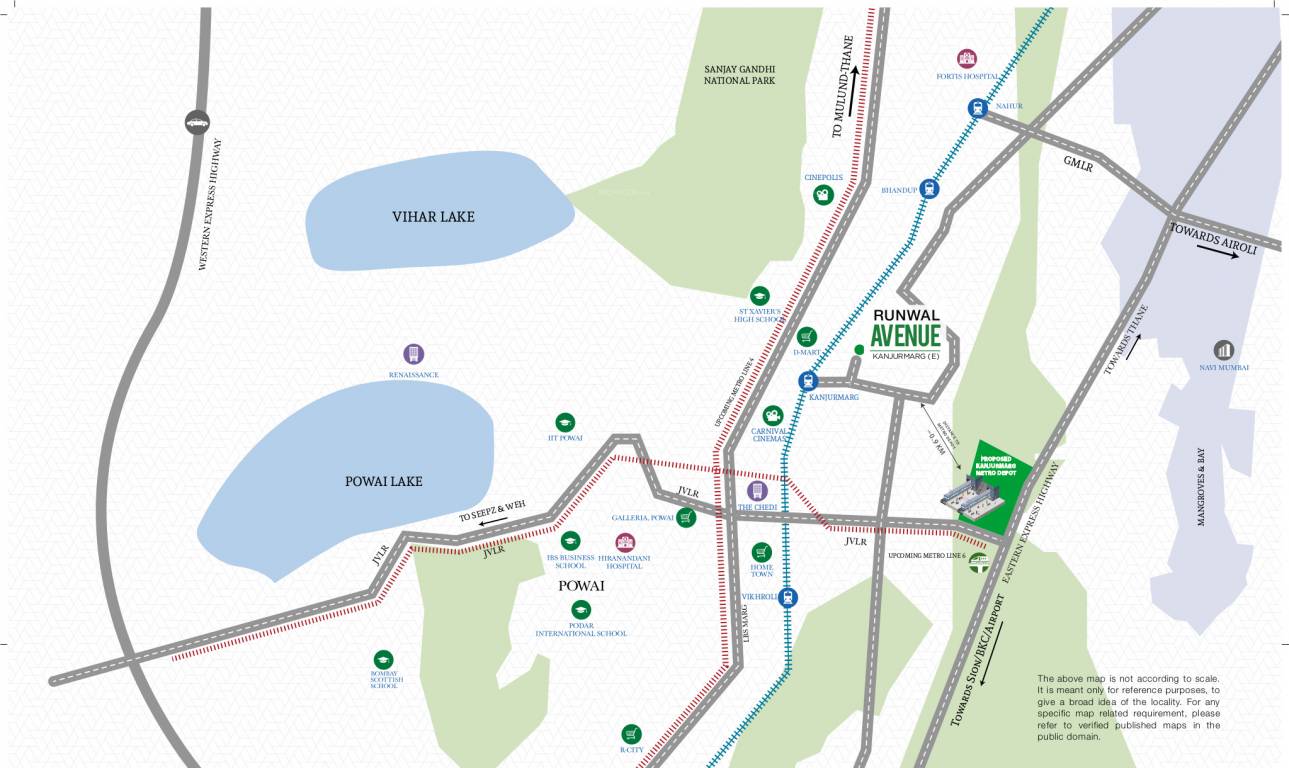 avenue wing j Location Plan