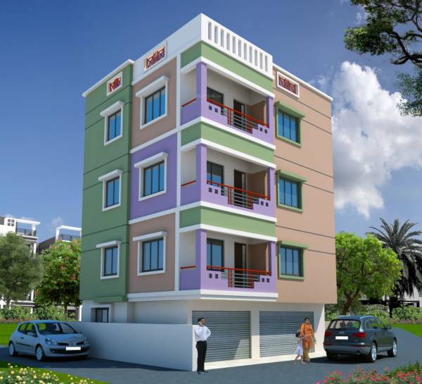 Elevation bina-bhaban Elevation