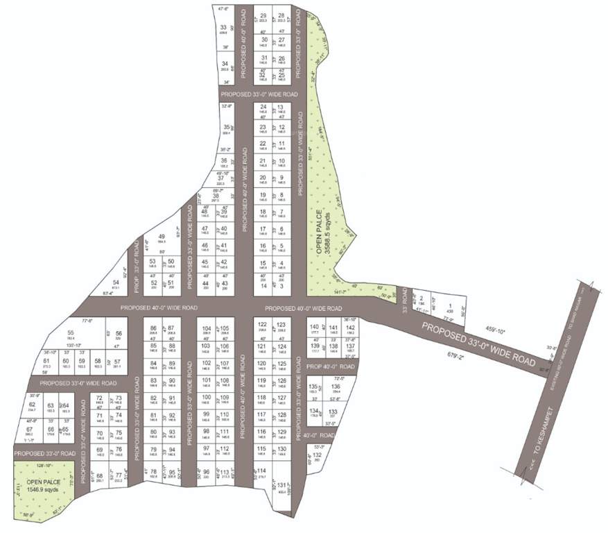  balaj gardens Layout Plan