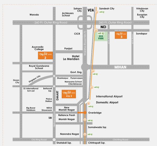 nagar-5 Location Plan