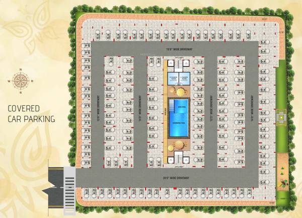 paradise SS Paradise Cluster Plan for ground Floor