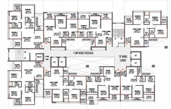  aston-i Building A2 - Wing A and Wing B Cluster Plan