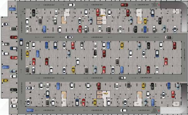 millenia A And B Basement Cluster Plan