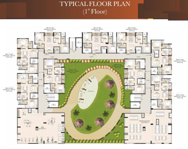  centralia DRA Centralia Cluster Plan for 1st Floor