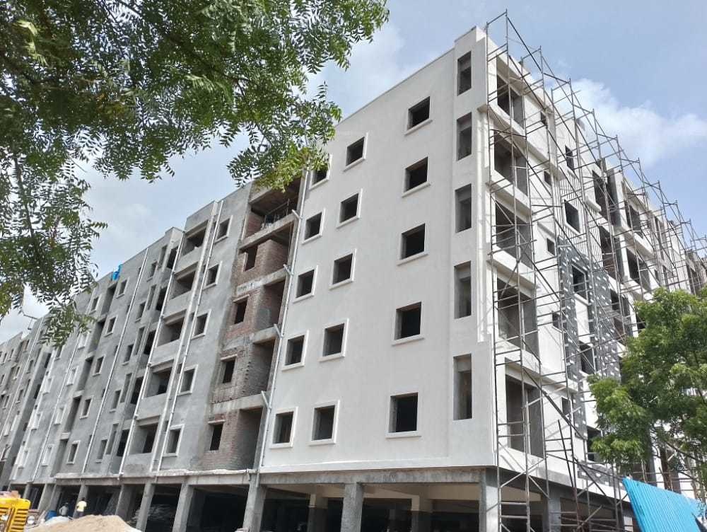  krishna heights Construction Status Aug 22